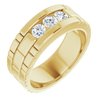 14K Yellow .625 CTW Diamond Mens Ring Ref 14230351